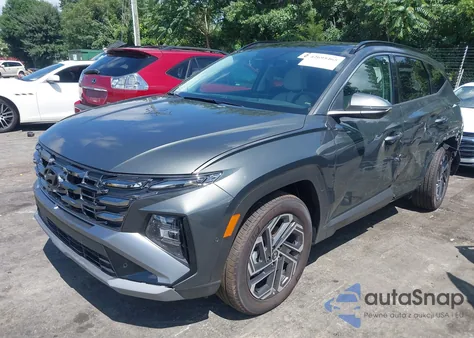 2025 Hyundai Tucson Hybrid Limited из США, поврежденный, VIN KM8JEDD16SU337795